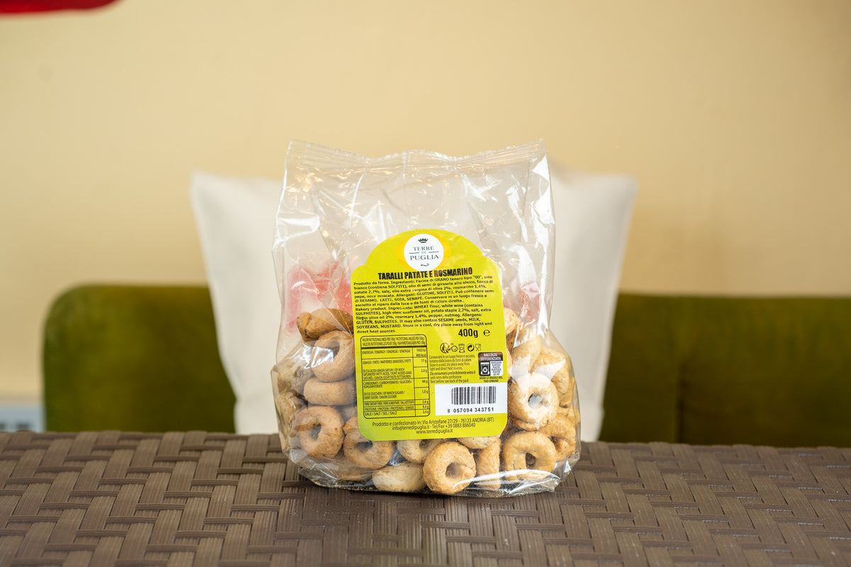 Taralli Patate e Rosmarino